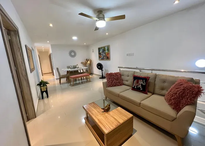 Lujoso Apartamento Completo Hasta 9 Personas 4 Habitaciones